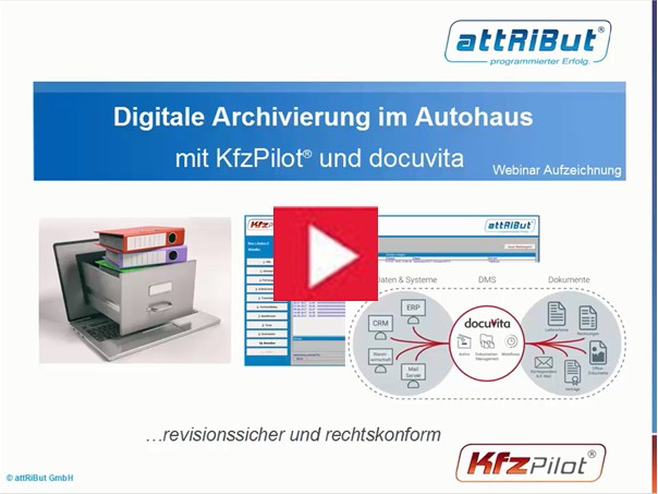 Digitale Archivierung im Autohaus