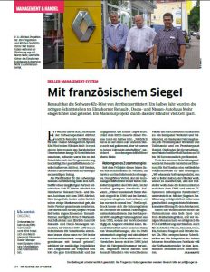 Renault-Zertifizierung