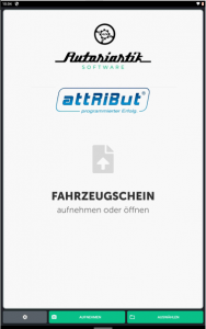 digitalisierter Fahrzeugschein